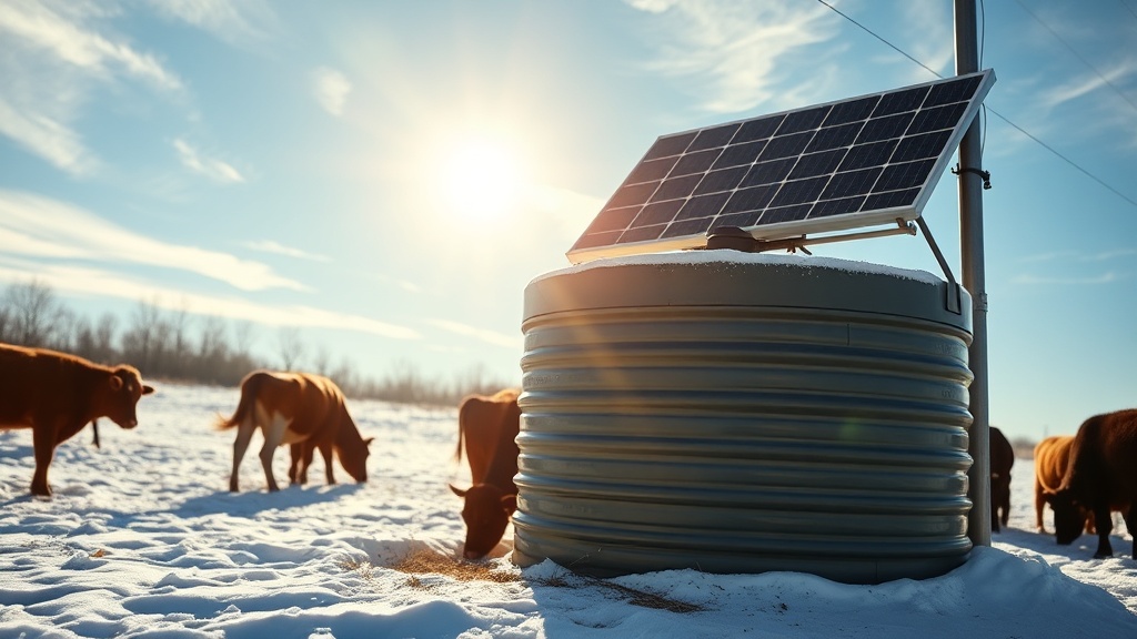 Rubbermaid 100-Gallon Stock Tank Solar Heater Installation: Eco-Friendly Winterizing