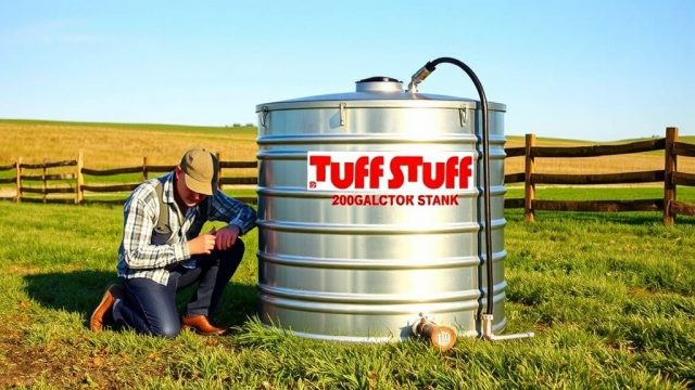 Tuff Stuff 200-Gallon Stock Tank Siphon Drain Maintenance: Tips for Smooth Operation