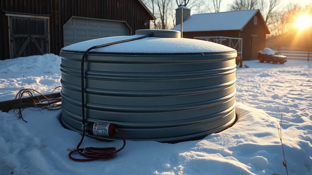 Tuff Stuff 200-Gallon Stock Tank Winterizing: Heater Installation Guide